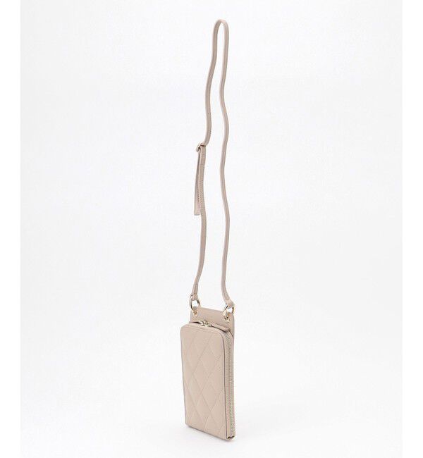 23区「【新色追加】キルティング スマホ ポシェット」|ショルダー・メッセンジャー|