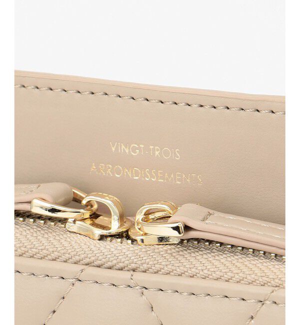 23区「【新色追加】キルティング スマホ ポシェット」|ショルダー・メッセンジャー|