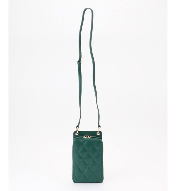 23区「【新色追加】キルティング スマホ ポシェット」|ショルダー・メッセンジャー|
