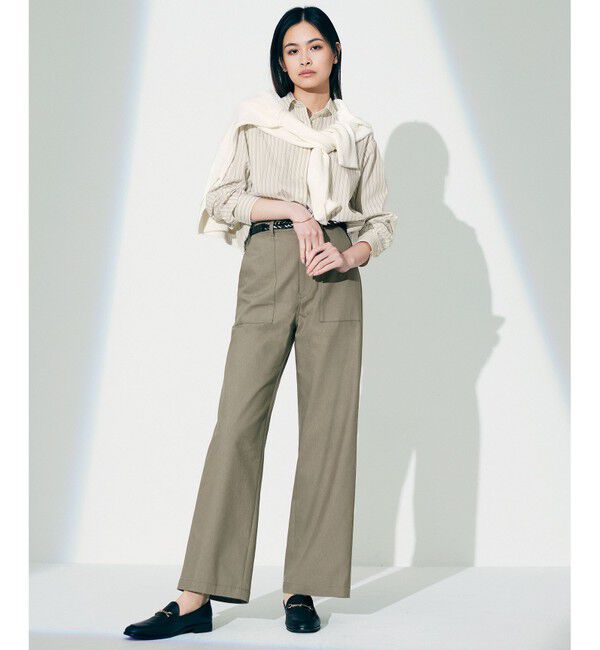 23区「【洗える】CANCLINI ベーシック シャツ」|シャツ・ブラウス|