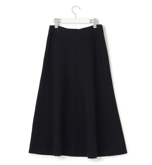 23区「【洗える】テンセルストレッチ フレア ニットスカート」|スカート|