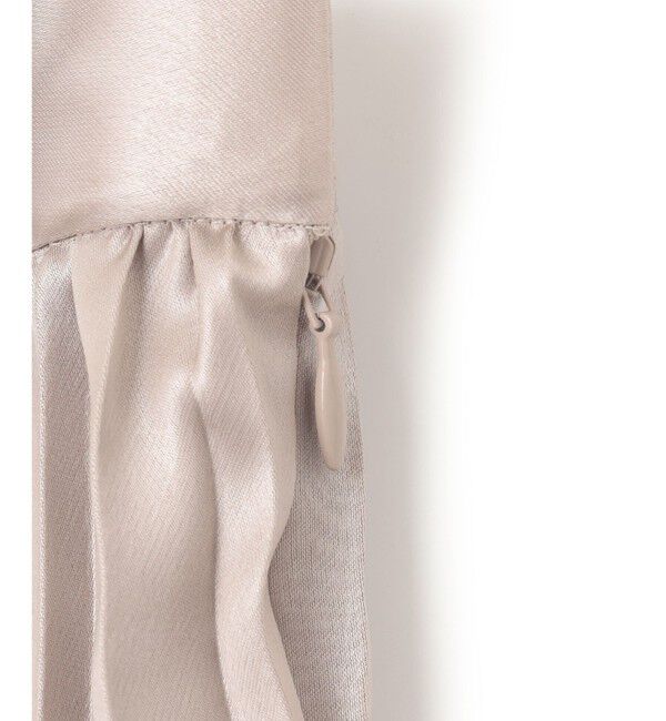 23区「【洗える】レザーライク プリーツスカート」|スカート|