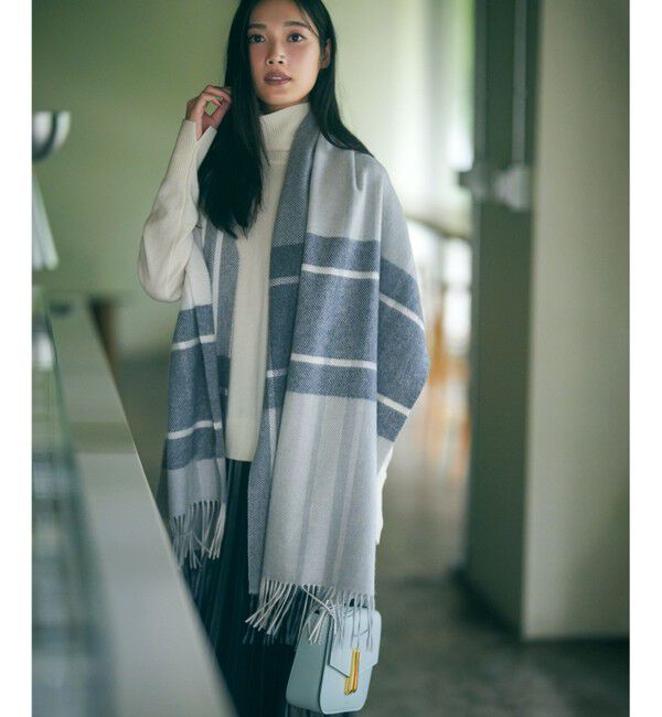 23区「【洗える】レザーライク プリーツスカート」|スカート|