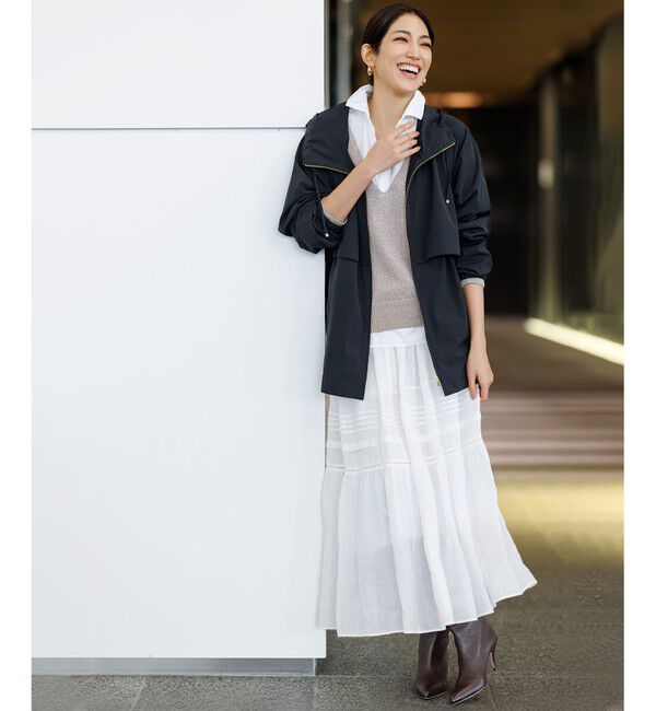 23区「【洗える/撥水加工】ナイロン2WAYストレッチ フーデットアウター」|その他|