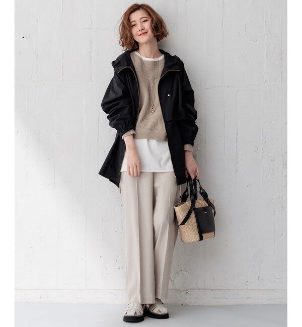 23区「【洗える/撥水加工】ナイロン2WAYストレッチ フーデットアウター」|その他|