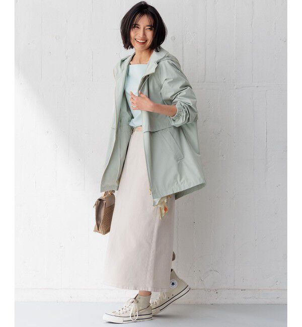 23区「【洗える/撥水加工】ナイロン2WAYストレッチ フーデットアウター」|その他|