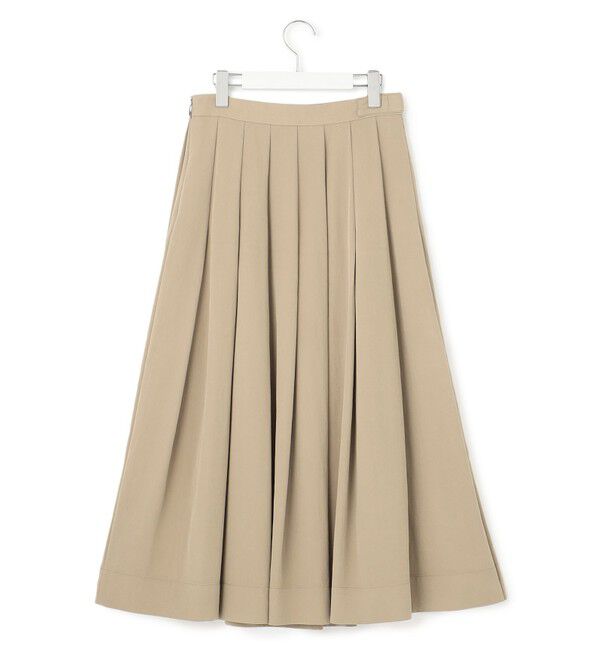 23区「【Oggi4月号掲載/洗える】ブライトツイル タック スカート」|スカート|