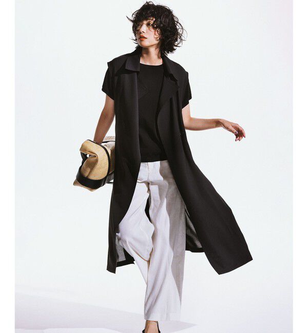 23区「【CLASSY. 10月号掲載/洗える】ドレープ ジレ」|その他|