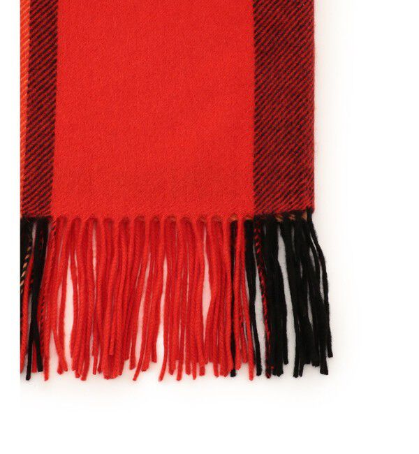 23区「カシミヤ チェック ストール」|ストール|