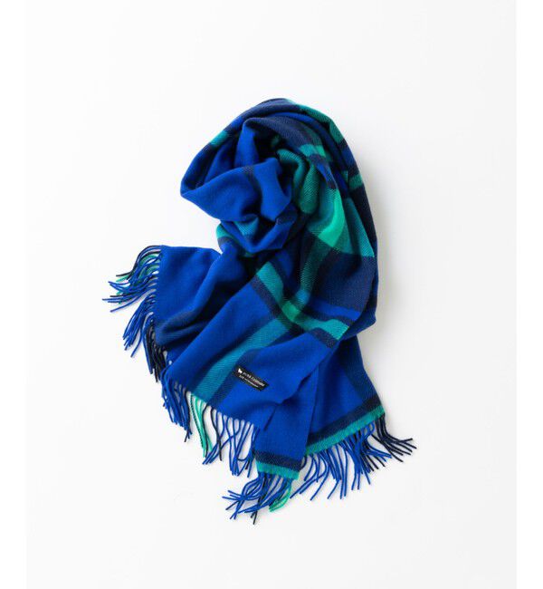 23区「カシミヤ チェック ストール」|ストール|