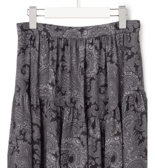 23区「Ratti ペイズリープリント ティアード スカート」|スカート|