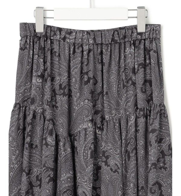 23区「Ratti ペイズリープリント ティアード スカート」|スカート|