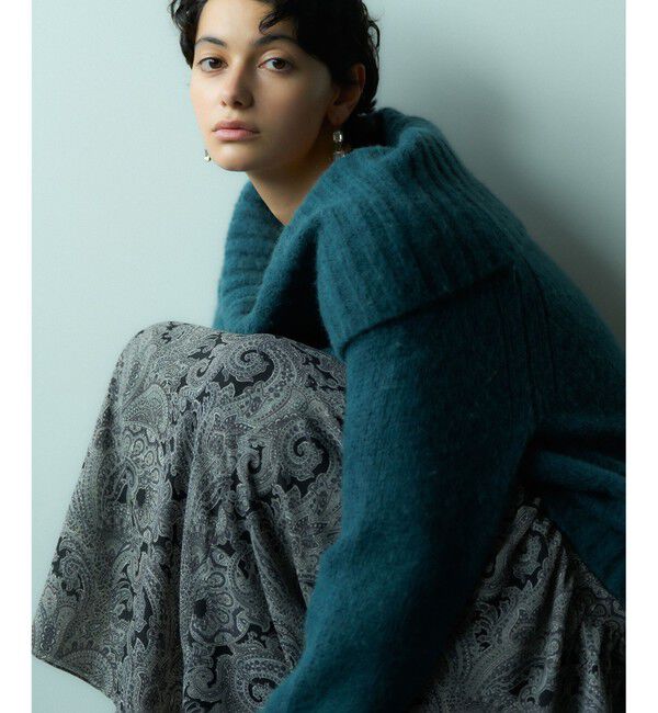 23区「Ratti ペイズリープリント ティアード スカート」|スカート|