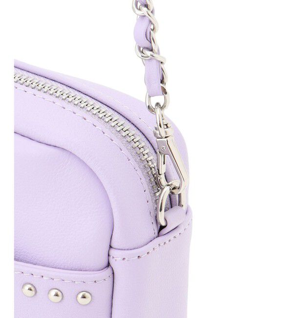 23区「レザー スタッズ ショルダーバッグ」|ショルダー・メッセンジャー|