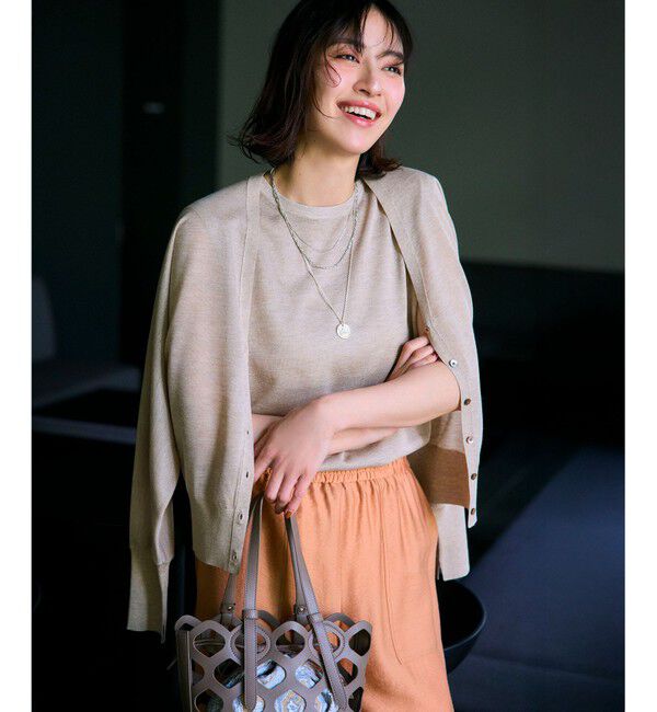 23区「【Oggi6月号掲載】Ratti ドローイング ペイズリー プリント コンビ バッグ」|ハンドバッグ|