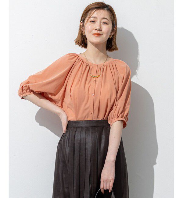 23区「【洗える】クリアトリコットジャージー ティアードデザイン カットソー」|Tシャツ・カットソー|ﾀﾞｰｸｱﾌ