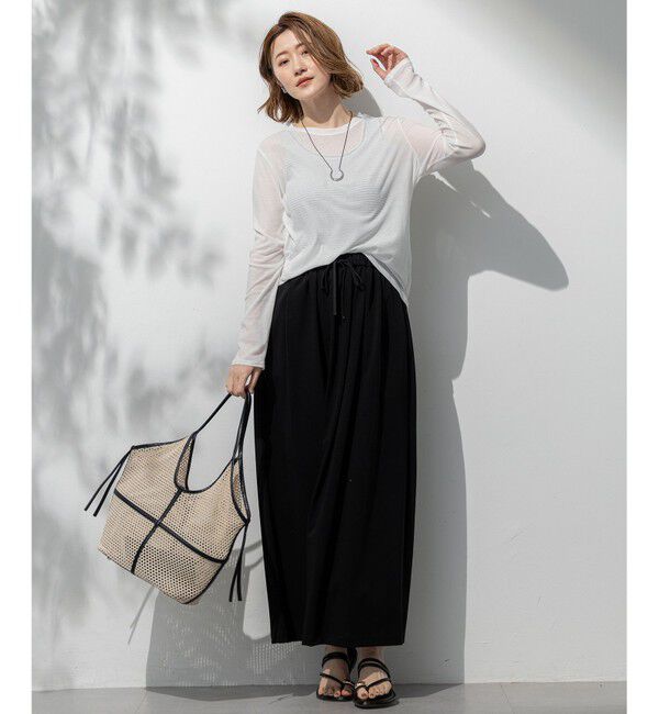 23区「【Oggi8月号掲載】フープトップ ネックレス」|ネックレス|