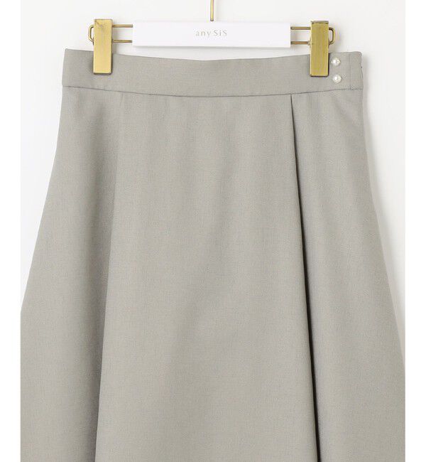 ANY SIS「【美人百花6月号掲載】スムージーポリエステル スカート」|スカート|