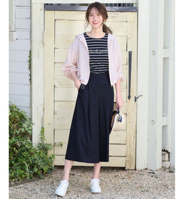 ANY SIS「【洗える】エアリーワイド クロップド パンツ」|その他|