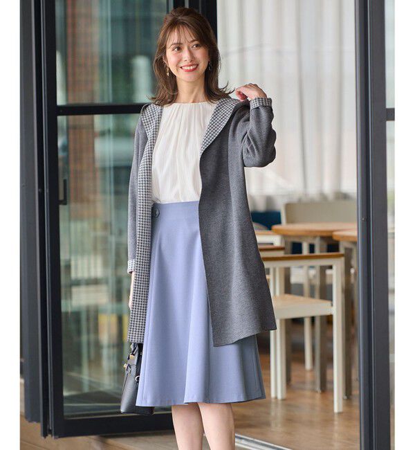 any SiS「【AIコラボ】サイドボタンフレア スカート」|スカート|