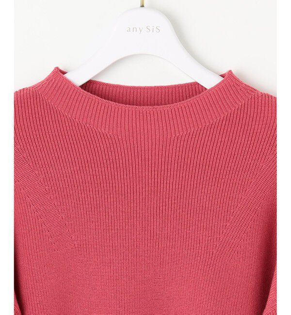 ANY SIS「【洗える】着映えカラーニット」|ニット・セーター|