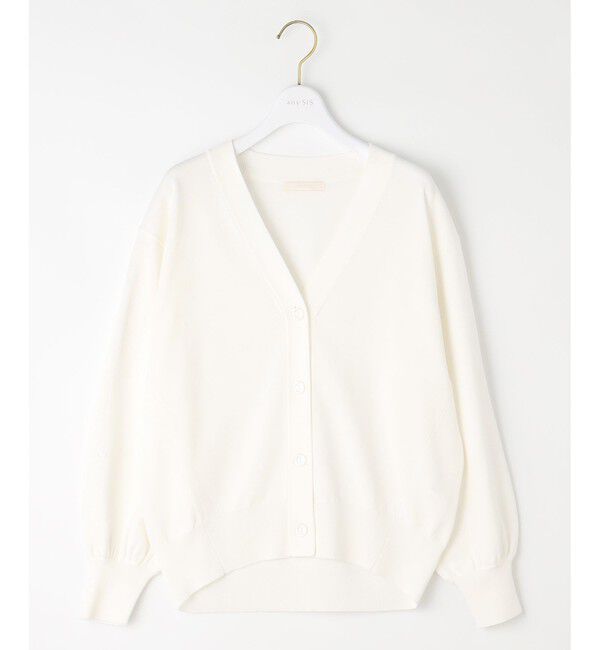 any SiS「【洗える】コクーンシルエット カーディガン」|ニット・セーター|