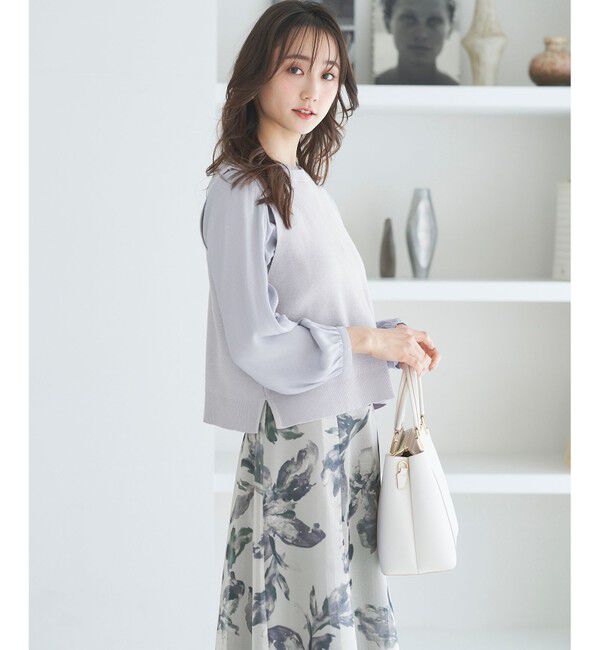 any SiS「【前後着用可】2WAYニット ベスト」|ベスト・ジレ|