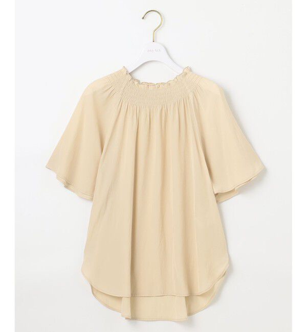 any SiS「【洗える】カッセンシャーリング ブラウス」|シャツ・ブラウス|