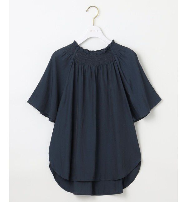 any SiS「【洗える】カッセンシャーリング ブラウス」|シャツ・ブラウス|