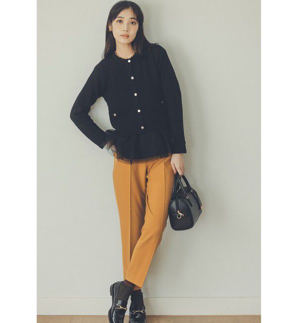 any SiS「【2SET】チュールインナー ツイン」|カーディガン|