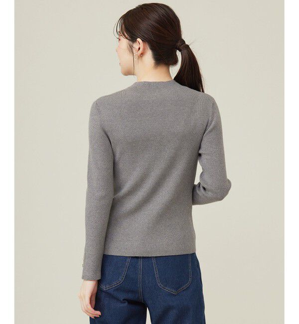 ANY SIS「【洗える】リブインナー ニット」|ニット・セーター|