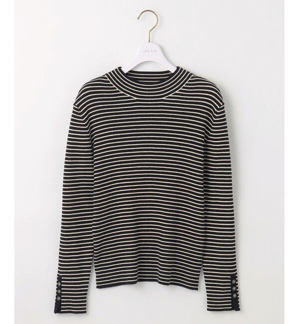 ANY SIS「【洗える】リブインナー ニット」|ニット・セーター|