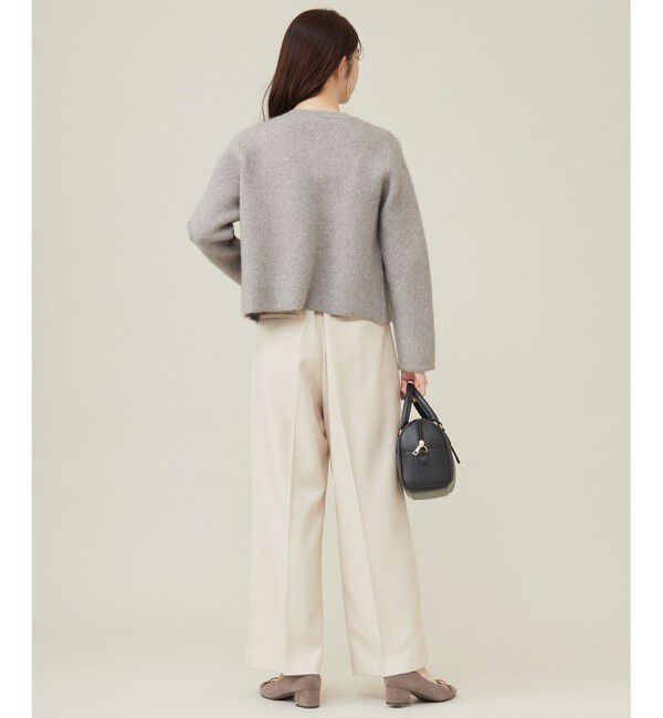 any SiS「【BAILA12月号掲載・貴島明日香さんコラボ】ハイカットリターン ワイドパンツ」|その他|