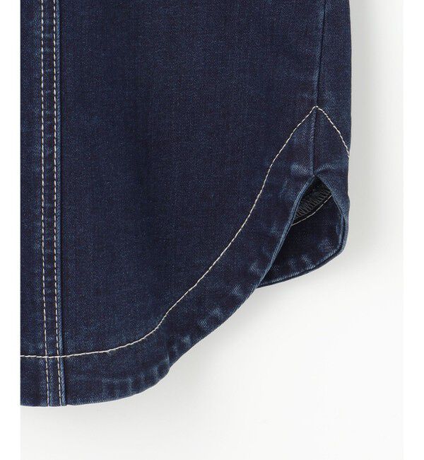 any SiS「【洗える】ストレッチライトデニム ジャケット」|デニムジャケット|