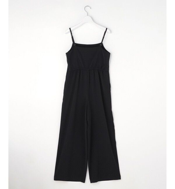 ANY SIS「【2SET】ジャガード ケープ トップス &times; サロペット」|ドレス|