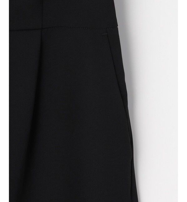 ANY SIS「【2SET】ジャガード ケープ トップス &times; サロペット」|ドレス|