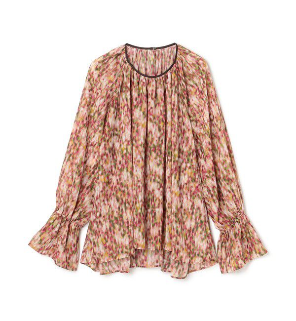 BEIGE,「【洗える】BORONIA / フラワーシフォンブラウス」|シャツ・ブラウス|