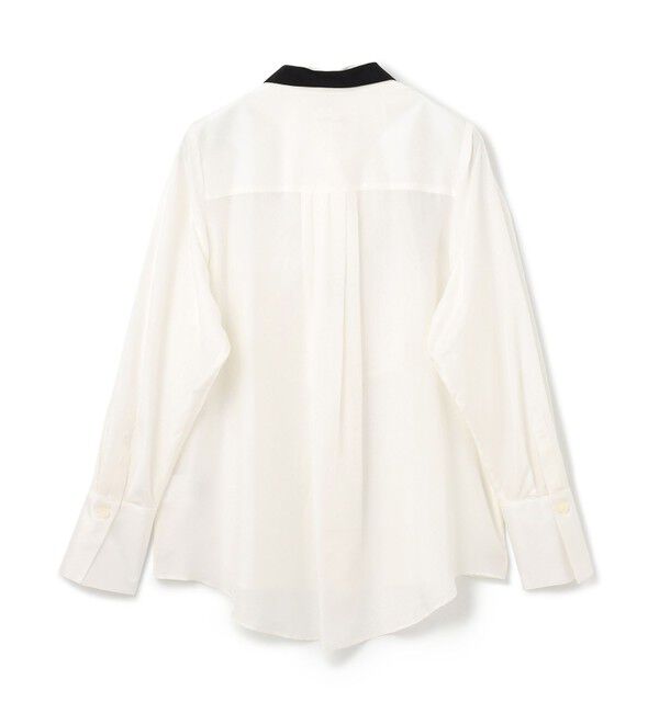 Grace Class「シルクコンビドレスシャツ」|シャツ・ブラウス|