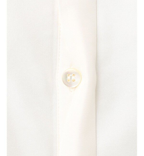 Grace Class「シルクコンビドレスシャツ」|シャツ・ブラウス|