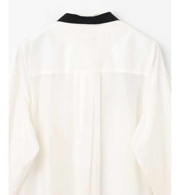 Grace Class「シルクコンビドレスシャツ」|シャツ・ブラウス|