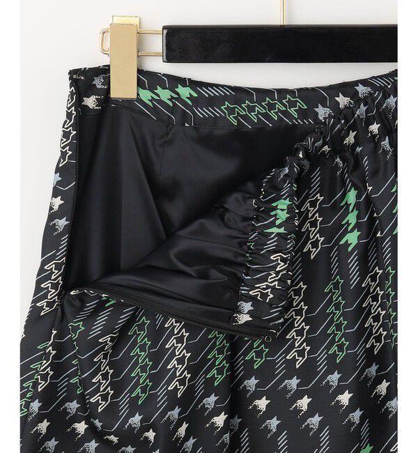 Grace Class「チドリプリントフレアスカート」|スカート|