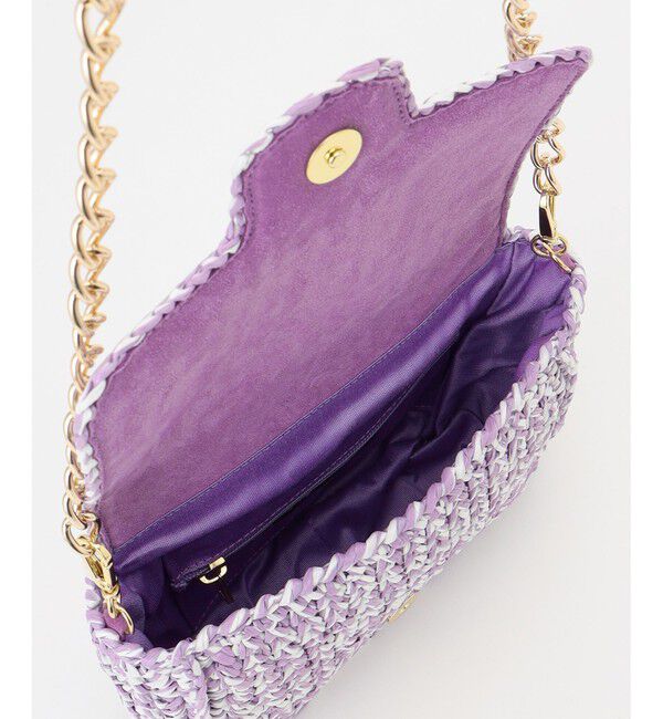 GRACE CONTINENTAL「Caterina bertiniツイードチェーンバッグ」|ショルダー・メッセンジャー|