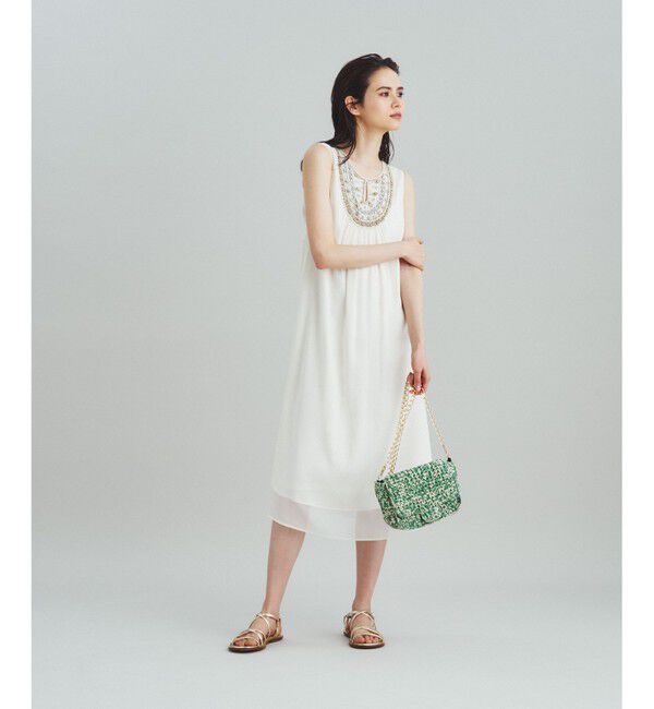 GRACE CONTINENTAL「Caterina bertiniツイードチェーンバッグ」|ショルダー・メッセンジャー|