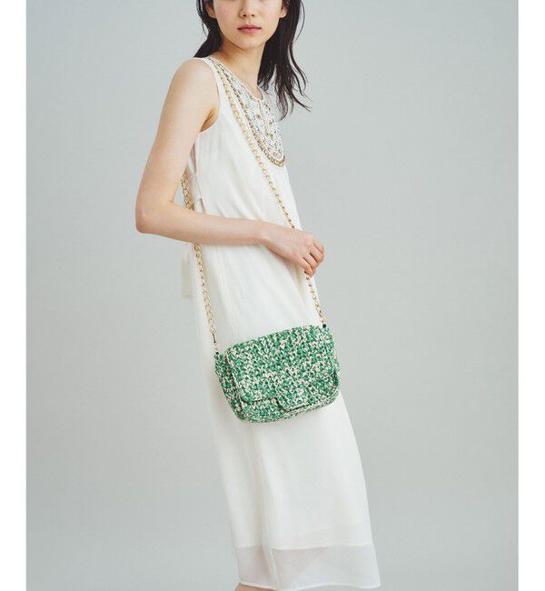 GRACE CONTINENTAL「Caterina bertiniツイードチェーンバッグ」|ショルダー・メッセンジャー|