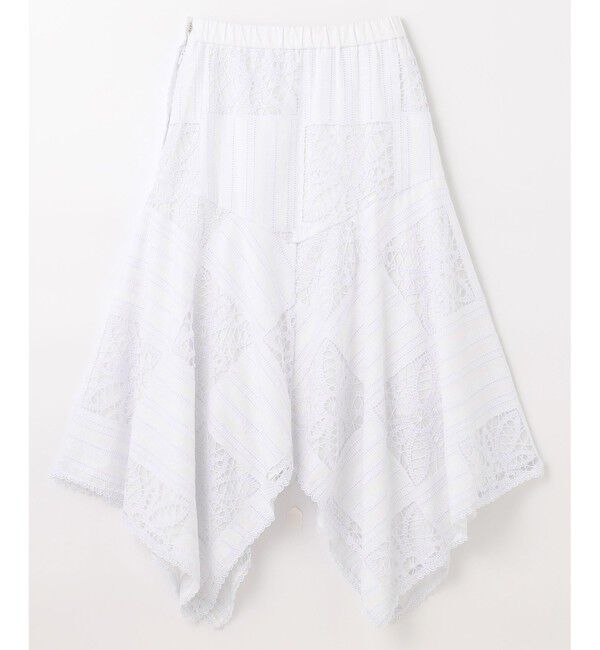 Diagram「レース切替フレアスカート」|スカート|