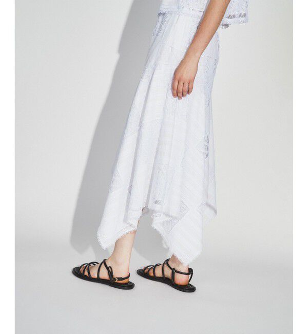 Diagram「レース切替フレアスカート」|スカート|