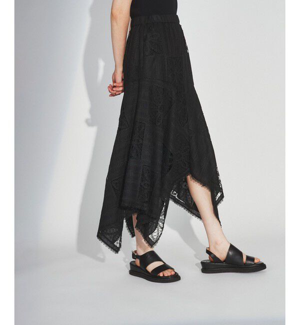 Diagram「レース切替フレアスカート」|スカート|