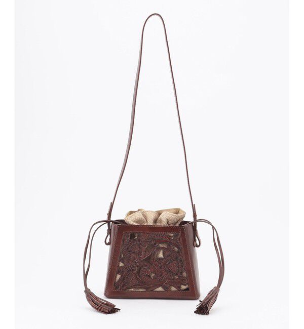 Carving Tribes「Cutwork box Bag」|ショルダー・メッセンジャー|ﾀﾝﾌﾞｶﾞ