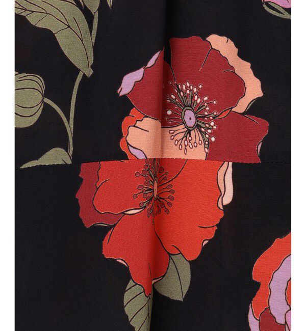 Grace Class「フラワージョーゼットドレス」|ワンピース|