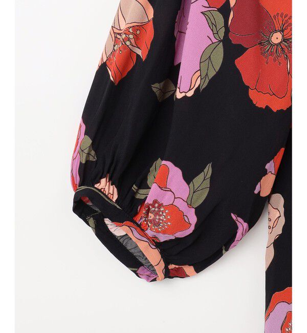 Grace Class「フラワージョーゼットドレス」|ワンピース|